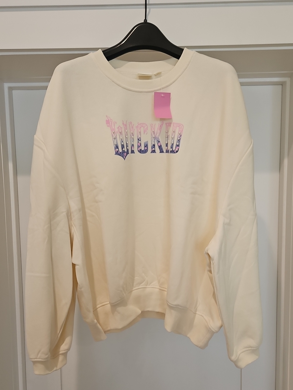 Umiversal City Studios Wicked Graphic Crewneck Sweatshirt